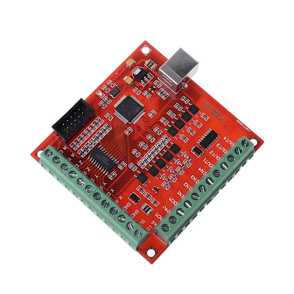 CNC USB MACH3 100Khz Breakout Board 4 Akse Interface Driver Motion Controller