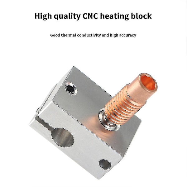 Hotend-setti Prusai3 Mk3 Mk2s/mk2.5 V6:lle, silikonisukalla ja suuttimella