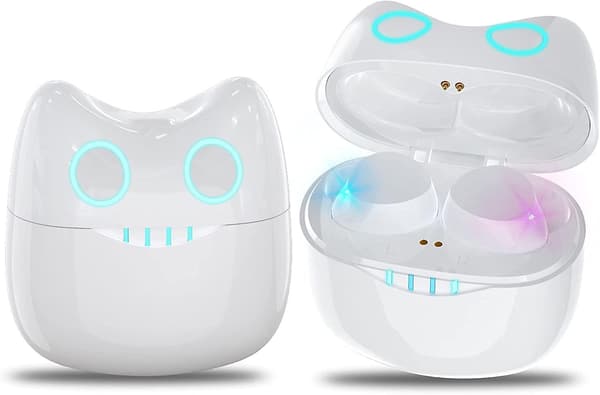 2024 Trådløse ørepropper for barn, Bluetooth-hodesett med søt panda-ladeboks, Bluetooth 5.0 støyreduserende