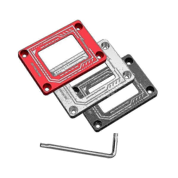 Lga17xx 18xx-bcf 12:e 13:e Generationens CPU Böjningskorrigeringsfäste CPU Fixerad Bakpanel CPU Böjningskorr Red