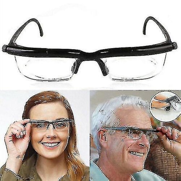 Nya 2023 Justerbara Glasögon Dial Vision Variabelt Fokus Synhjälpmedel Avstånd Läsning