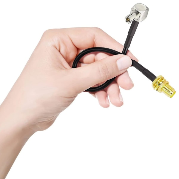 4g Antenne Hunn Til Ts9 Hann Adapter Kabel 15cm 2stk For Ekstern Antenne Ruter E5372 E5577 E5786