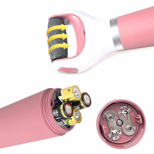 Scholl Velvet Smooth Pedi Diamantkrystaller Elektrisk Fodfil til Fjernelse af Hård Hud