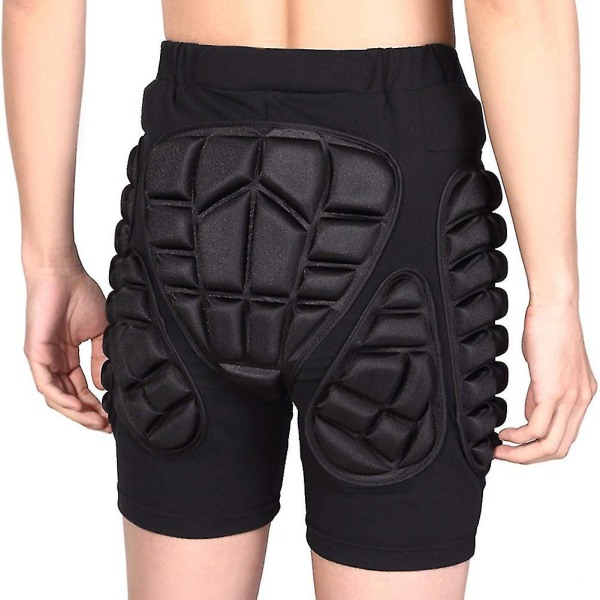 Höftrumpaskyddsshorts Eva Vadderade Guard Shorts Byxor För Skidåkning Snowboard XL