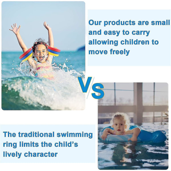 6 st Kids Arm Float Discs Simarm Band Pool Set För Barn Flytande Ringar