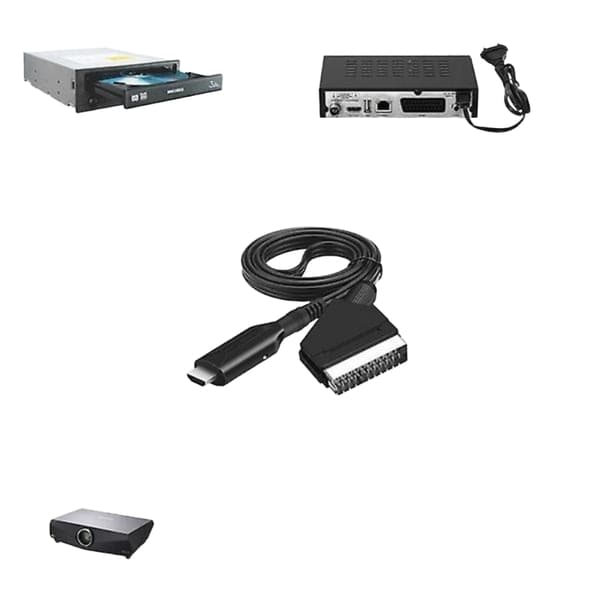 Scart–HDMI-muunnin, All-in-one Scart–HDMI-sovitin, 1080P—PA