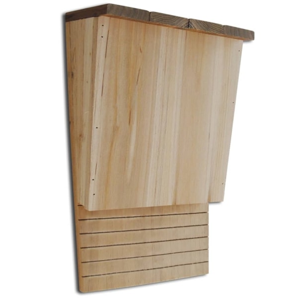 vidaXL Flaggermuskasse, 22 x 12 x 34 cm, 2-pakning Brown Brun