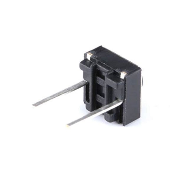 100 st Taktil Knapp Strömbrytare 2 Pin Dip 6x6x5mm Pcb Momentan Taktil Tryckknapp Strömbrytare
