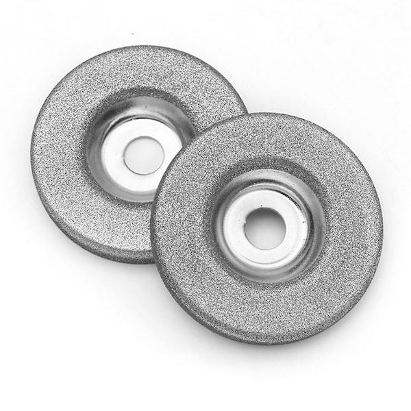2 stk. 50 mm diamantslibeskive cirkelskive til elektrisk multifunktionel slibemaskine slibning As shown