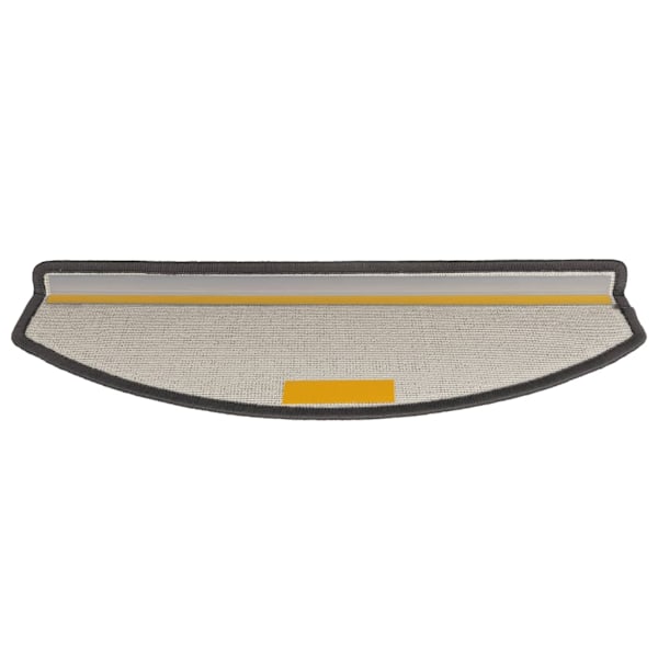vidaXL 15 st Trappstegsmattor mörkgrå 65x24x4 cm Grey grå