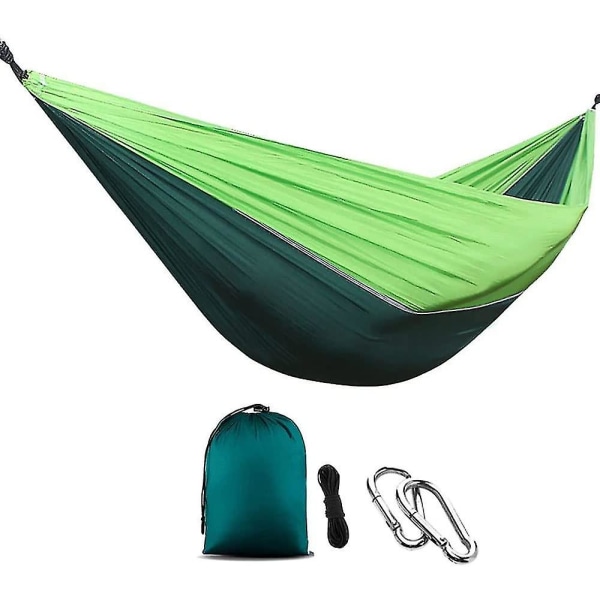 Hängmatta 270x140cm, Camping Hängmatta Set, Camping Hängmatta, Dubbel Och Enkel Bärbar Camping Hängmatta, Ultralätt Nylon Bärbar Camping Hängmatta
