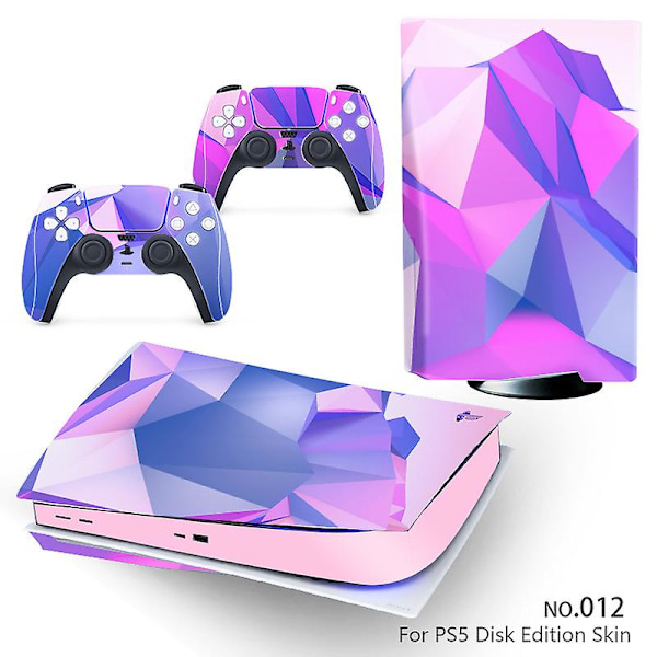 Sopii Sony Ps5 -pelikonsolin tarrojen suojakalvolle Sarjakuva Ps5-tarrat Ps5-optisen aseman versiotarrat Ps5-tarratno.37