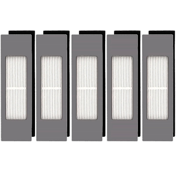 (5 kpl) Hepa-suodatin Ecovacs Deebot Ozmo 920 950 T8 Aivi Max T9 T5 N5 N7 N8+ N8 Pro Dx55 Dx93 Dj65 -imurisuodatinsarjaan