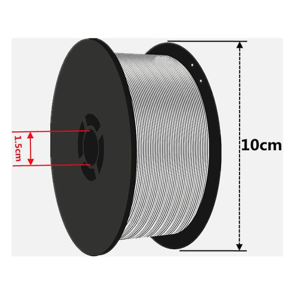 Spole Flux-tråd uden gas/MIG-MAG svejsning: 0,8 mm (1 kg)