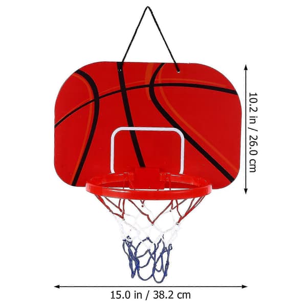 1 Set Hängande Basketkorg Set Med Mini Basketboll För Hemmakontor Sovrum