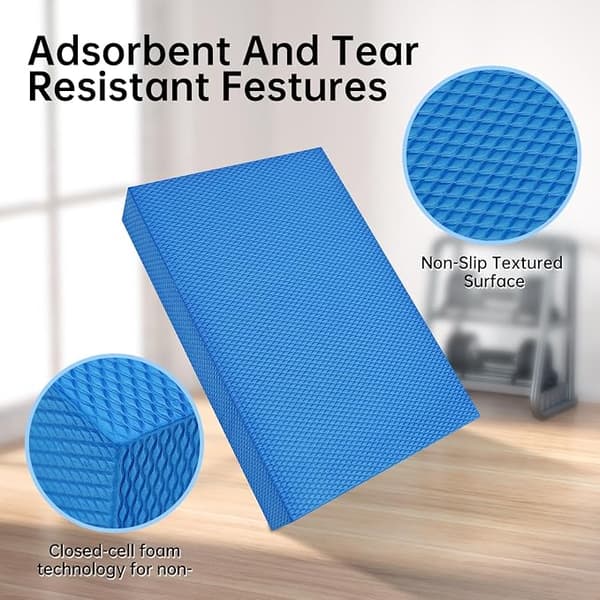 Exercise Balance Pad, Balance Foam Mat for Physical Therapy Equipment & Strength and Stability Training, Meditation