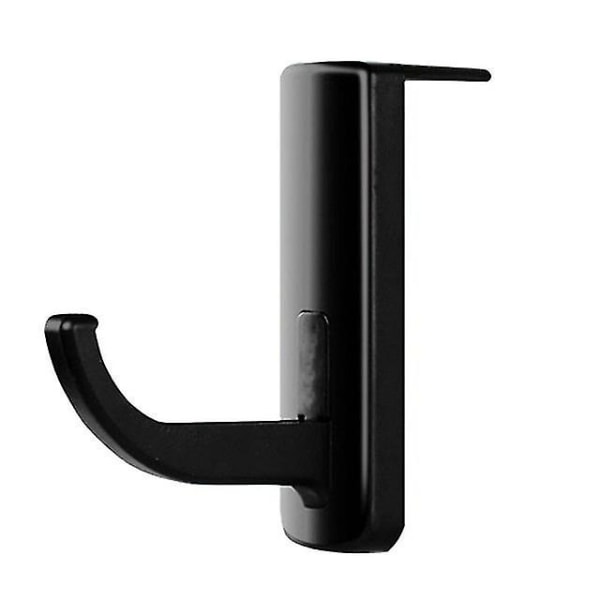 1 stk Hvit/svart hodetelefonholder Universell hodetelefonholder for hodetelefoner Veggkrok Pc-skjerm Øretelefon Holder for hodetelefoner Black470