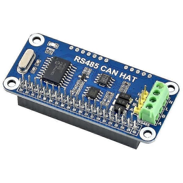 Waveshare RS485 CAN HAT for Raspberry Pi Muliggjør Stabil Langdistansekommunikasjon Støtter Raspber