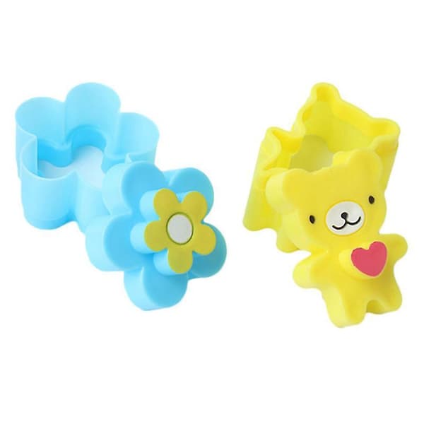 Mini Smörgåsformar Figurer För Barn Plast Bento Form Smörgås