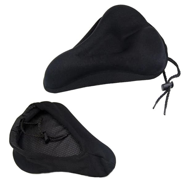 Geelipehmustettu satulansuojus – Pyörän satulansuojus