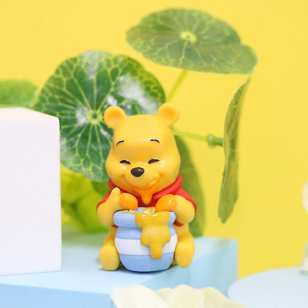 Winnie Pooh Figur Leker Actionfigurer Leke Gaver Til Barn Bursdagsdekor