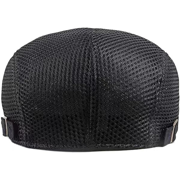Flatcap herr sommar, flat cap flatcap sommar mesh flat cap Svart
