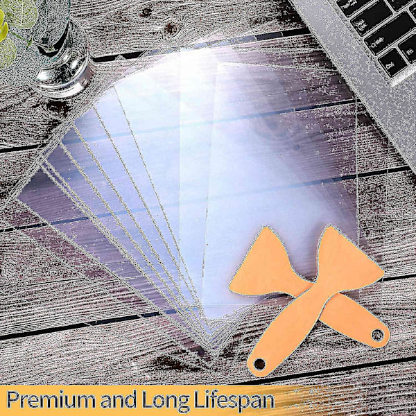 12 stk. Fep Film 200x140x0,15 mm Tykkelse Til Uv 3D-printere, Lcd Sla Resin, Med 2 Stk. Udskiftnings_fs