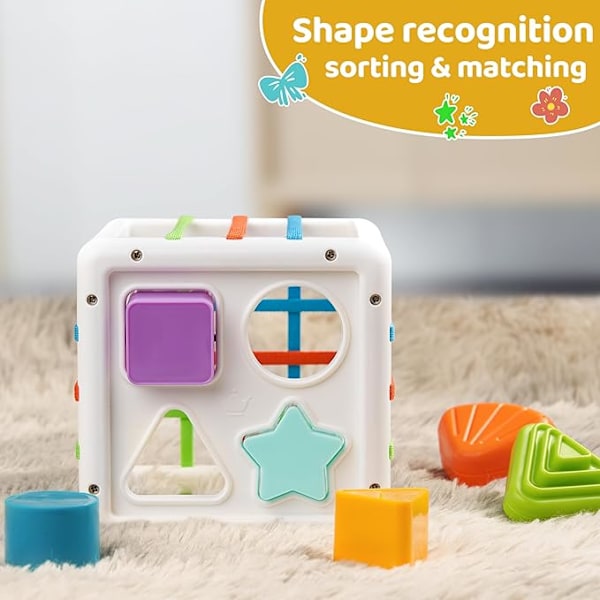 Montessori-leluja taaperoille, 1+ vuotiaille pojille ja tytöille, syntymäpäivälahja