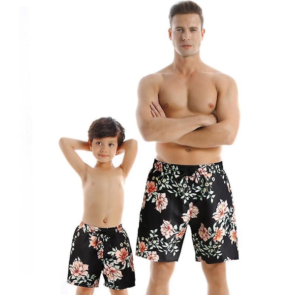 Mænds forældre-barn badetøj Quick Dry Beach Shorts Børnebadetøj