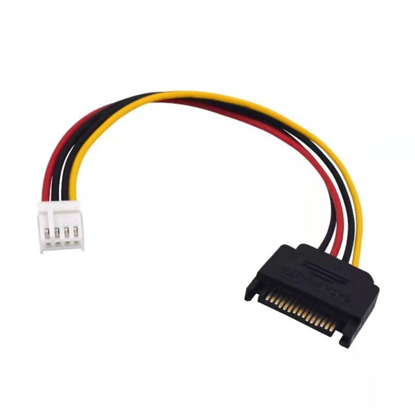 2 kpl 15-nastainen Sata-uros- ja 4-nastainen levyke Fdd- power