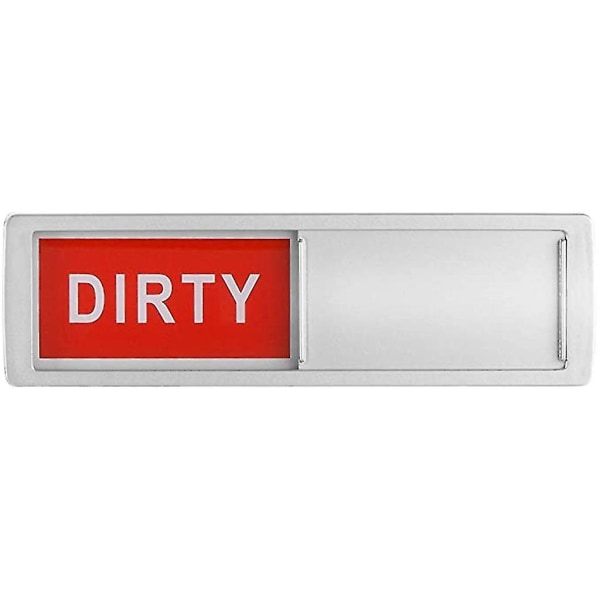 Ren Smutsig Skylt Diskmaskin Magnet Slider Indikator Passar Alla Diskmaskiner Design