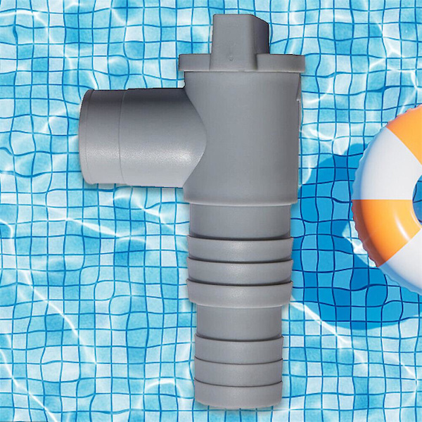 Intex Bestway Bassengvedlikehold/Dødventil, Passer til 32 mm Slangetilkobling Basseng