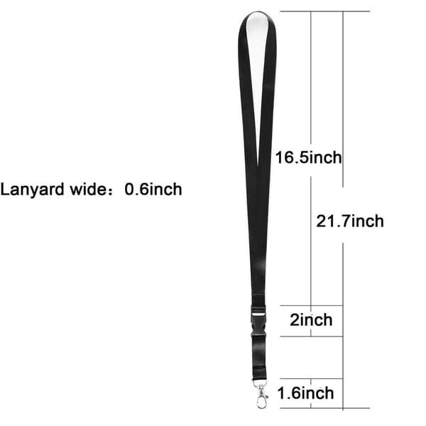 Kontor Lanyard Avtakbart Spenne Forsterket Modellkrok