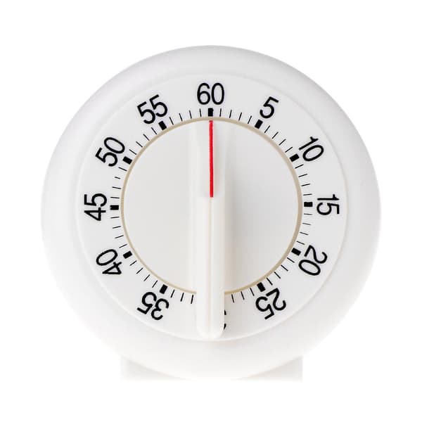 60 Minutter Kjøkkentimer Matlaging Ring Påminnelse Mekanisk Teller For Tidsbaking