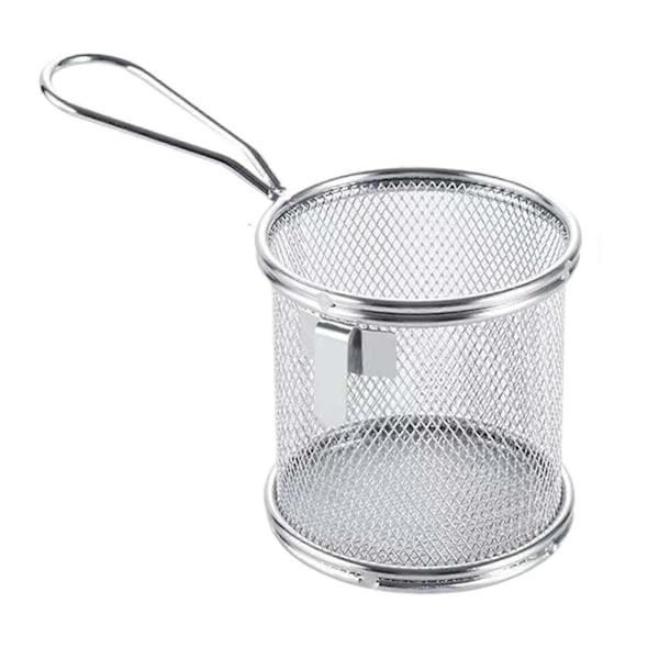 Spagettisiivilä Lusikka Keittiö Pasta Lävikkö Siivilä Työkalu Ruostumaton Nuudeli Siivilä Uppopaistokori Ruoanlaittoon Valuttamiseen 9x9cm