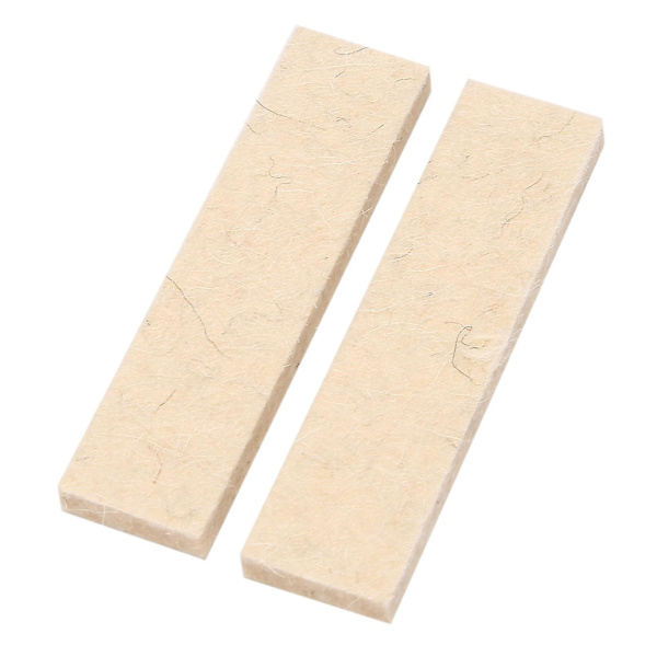 Treningsykkelbremseklosser Ullfilt Motstand Drag Pad For Spinning Sykkel Bremseklosser Erstatning Par