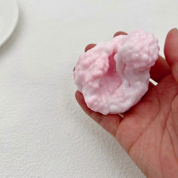 Grape Stressboll Formbar Vakuumboll Stressboll Stresslindring Från Sensorisk Fidget Klämleksak B
