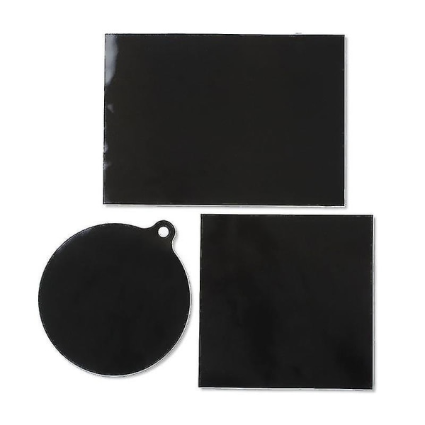 Elektrisk induksjonstoppbeskyttermatte Antisklimatte (5 stk, svart)