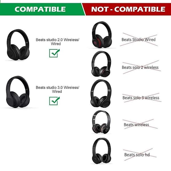 Erstatnings hovedbøjle Reparations Fix Dele Beats Studio 2.0 Kablede