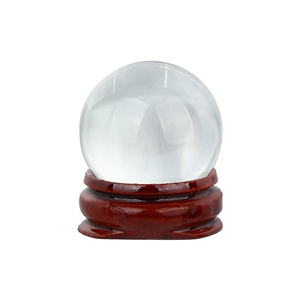 Hot!30mm Natural Quartz Magic Crystal Ball parantava pallopallo ja teline