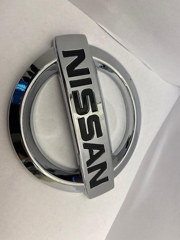 Nissan Emblem Krom 15cm X 13cm Baklucka