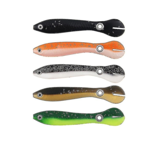 2023-bionic Fish Fishing Lure Fish Tool Mjuk Swimbbait Fake Bait Fiskeredskap