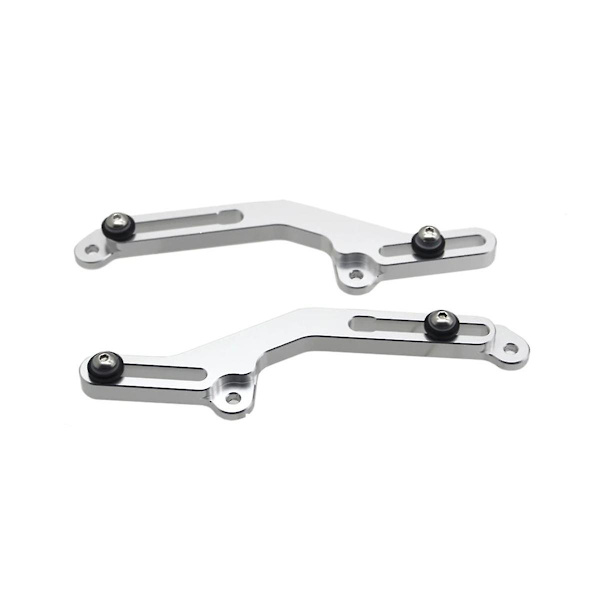 Motorcykel Vindrutejusterare för XL750 XL 750 Transalp 750 2023 2024 CNC Aluminium Vindrutefäste (Silver)