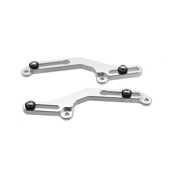 Motorsykkel Vindskjermjusterere for XL750 XL 750 Transalp 750 2023 2024 CNC Aluminium Vindskjerm Brakett (Sølv)