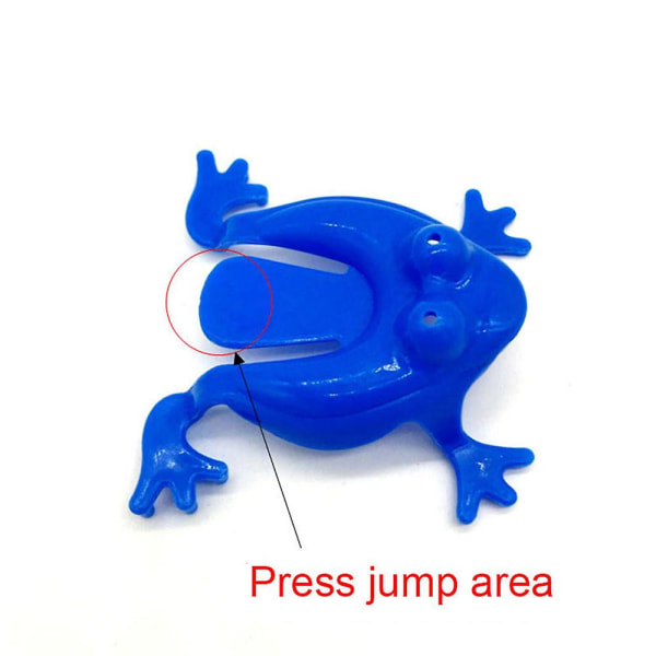 Barn 30st Jumping Frog Actionleksaker Bounce Fidget Toys,kreativa stress relief Presenter