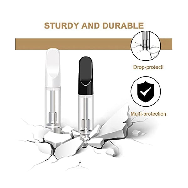 20 st tomma förvaringspatroner för 1,0 ml glas