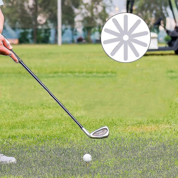 Golf Lead Grip Golf Harjoitustyökalu Lisätty paino Golf Golf Teippi Nauhat painotettu lyijyteippi golfmailoihin Tennismaila rauta (10 kpl, hopea)