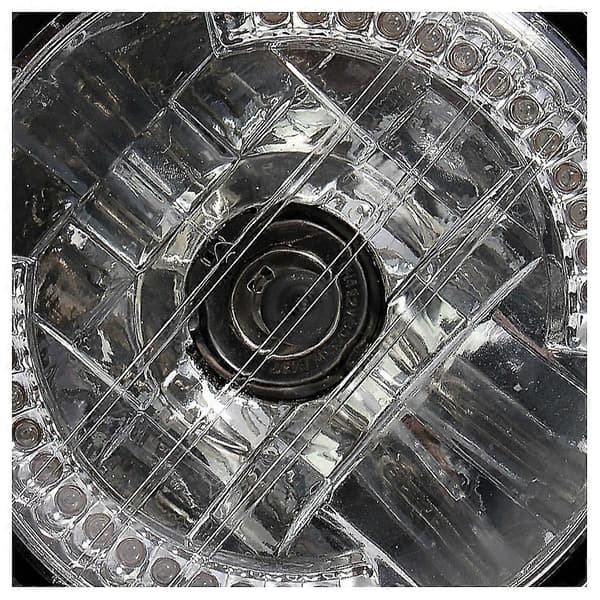 7 tommer Motorcykel Rund Forlygte Halogen H4 lyslampe Til BOBBER