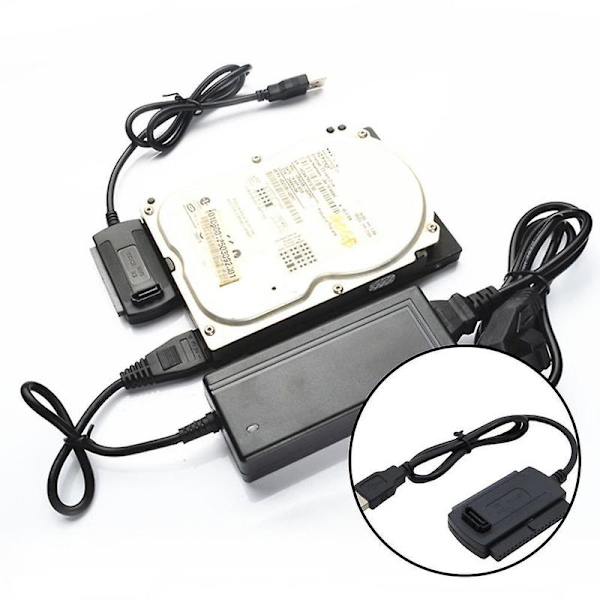 USB til IDE 2.0 Adapter Konverter Kabel til 2.5 3.5 SATA J9K Harddisk