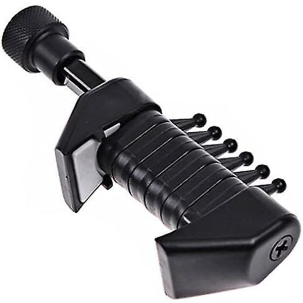 Multifunksjonell 6-strengs Capo, Åpen Stemming Spider Akkorder, For Akustiske Gitarstrenger, Svart